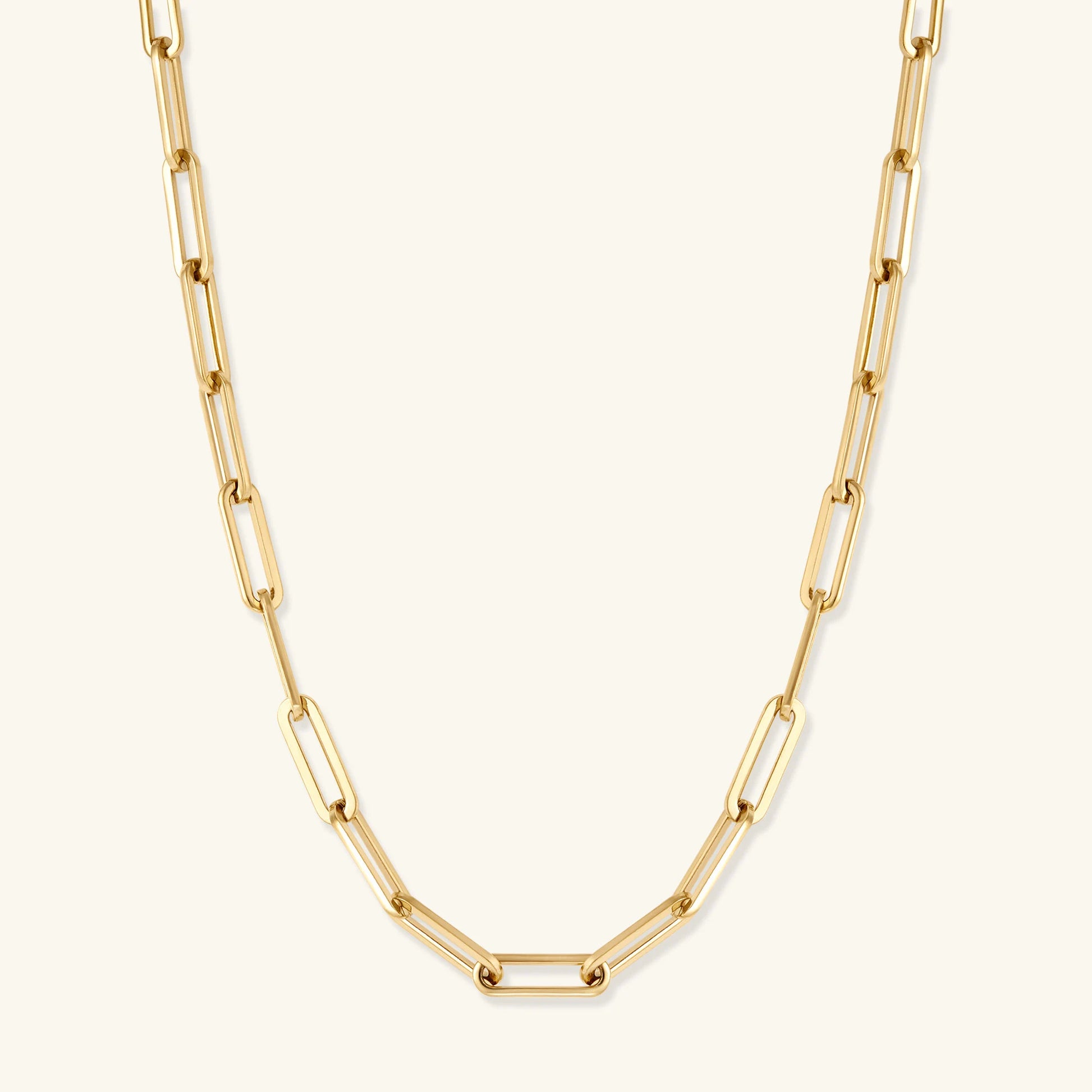 14K Gold Filled Necklaces for Women Gold Choker Layered Necklace Dainty Necklace Paperclip Necklace Gold Necklace Gift for Mom Gift for Her